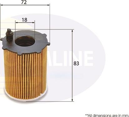 Comline EOF206 - Filtru ulei aaoparts.ro