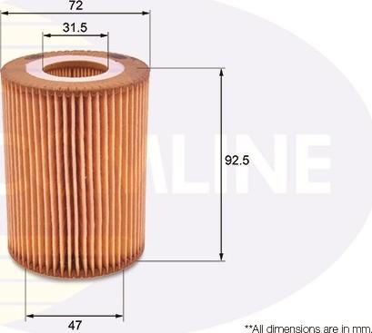 Comline EOF218 - Filtru ulei aaoparts.ro