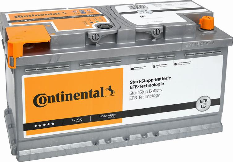CONTINENTAL 2800012041280 - Baterie de pornire aaoparts.ro