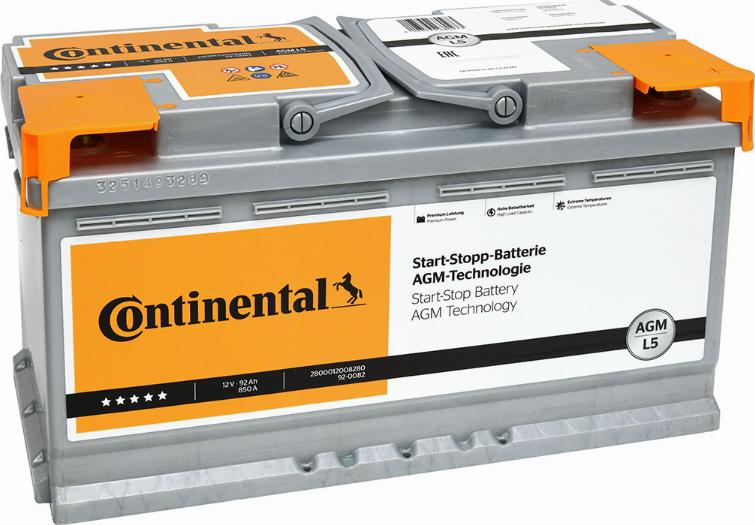 CONTINENTAL 2800012008280 - Baterie de pornire aaoparts.ro