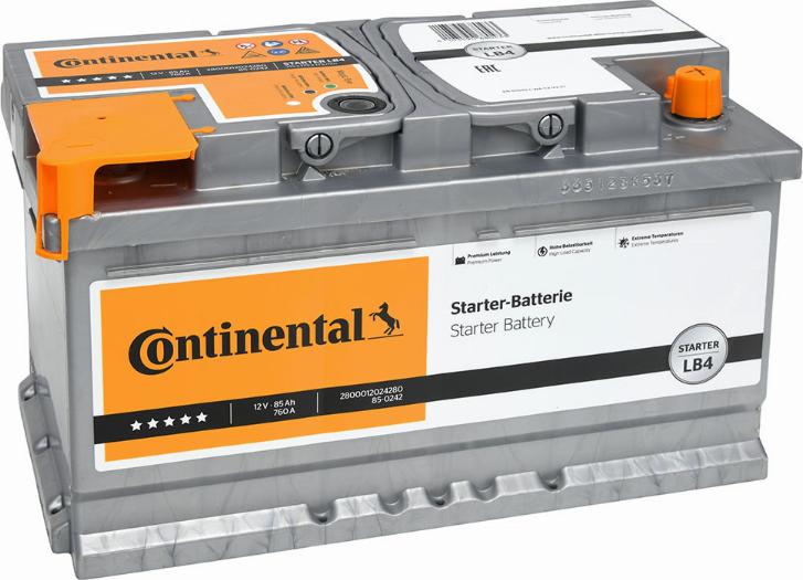 CONTINENTAL 2800012024280 - Baterie de pornire aaoparts.ro