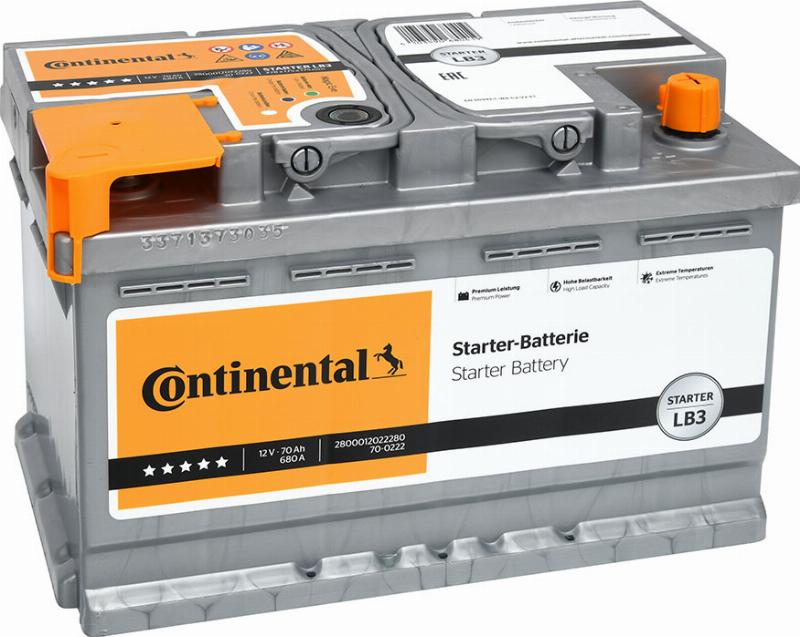 CONTINENTAL 2800012022280 - Baterie de pornire aaoparts.ro
