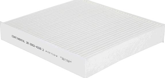CONTINENTAL 28.0002-4228.2 - Filtru, aer habitaclu aaoparts.ro