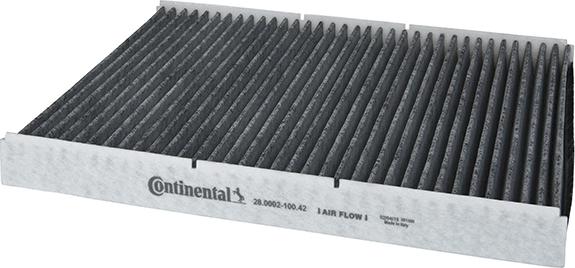 CONTINENTAL 28.0002-1004.2 - Filtru, aer habitaclu aaoparts.ro