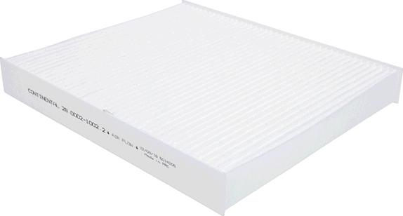 CONTINENTAL 28.0002-1002.2 - Filtru, aer habitaclu aaoparts.ro