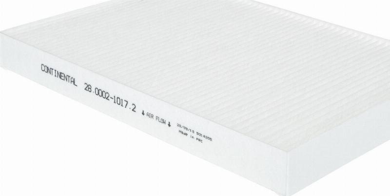 CONTINENTAL 28.0002-1017.2 - Filtru, aer habitaclu aaoparts.ro