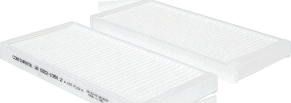 CONTINENTAL 28.0002-1084.2 - Filtru, aer habitaclu aaoparts.ro