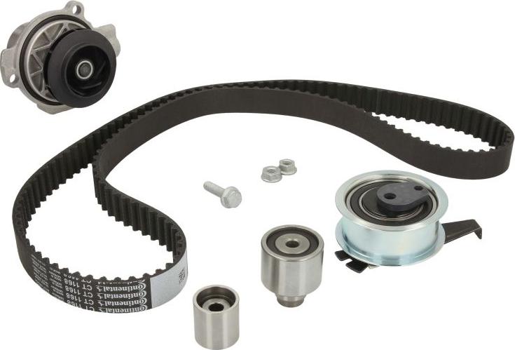 CONTINENTAL CT 1168 WP9 - Set pompa apa + curea dintata aaoparts.ro