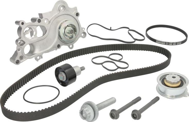 CONTINENTAL CT1167WP2PRO - Set pompa apa + curea dintata aaoparts.ro