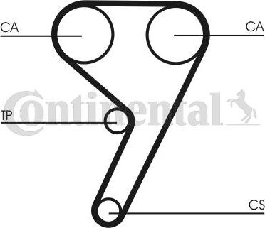 CONTITECH CT 881 K2 - Set curea de distributie aaoparts.ro