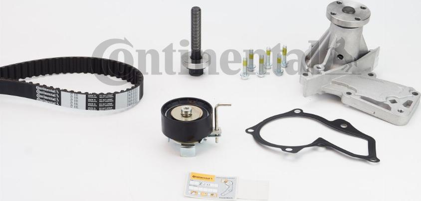 CONTITECH CT 881 WP4 - Set pompa apa + curea dintata aaoparts.ro