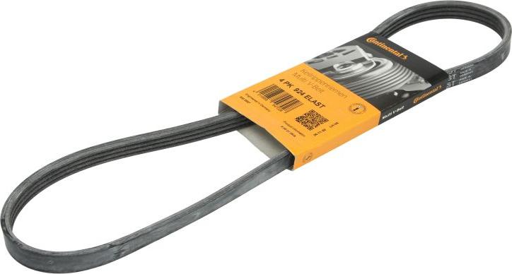 CONTINENTAL 4 PK 924 ELAST - Curea transmisie cu caneluri aaoparts.ro