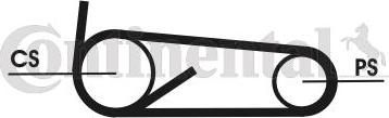 CONTINENTAL 4PK922 ELAST T1 - Set curea transmisie cu caneluri aaoparts.ro