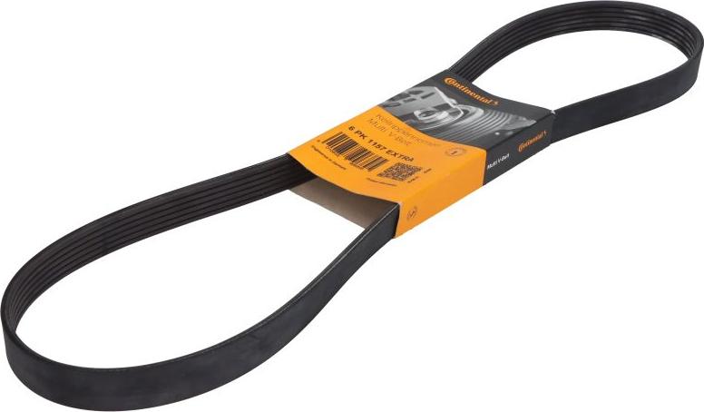 CONTINENTAL 6 PK 1157 EXTRA - Curea transmisie cu caneluri aaoparts.ro