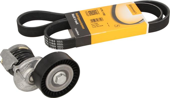 CONTINENTAL 6 PK 1180 K2 - Set curea transmisie cu caneluri aaoparts.ro