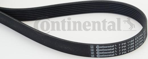 CONTINENTAL 7 PK 1196 EXTRA - Curea transmisie cu caneluri aaoparts.ro