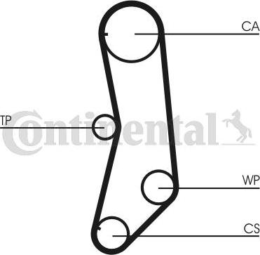 CONTITECH CT 997 K1 - Set curea de distributie aaoparts.ro