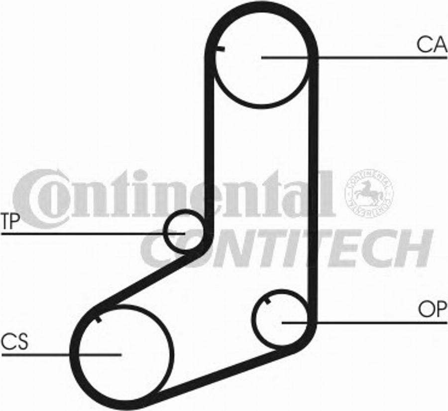 CONTINENTAL CT911K1 - Set curea de distributie aaoparts.ro