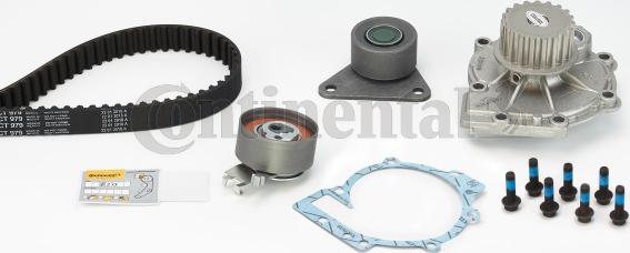 CONTITECH CT979WP1 - Set pompa apa + curea dintata aaoparts.ro