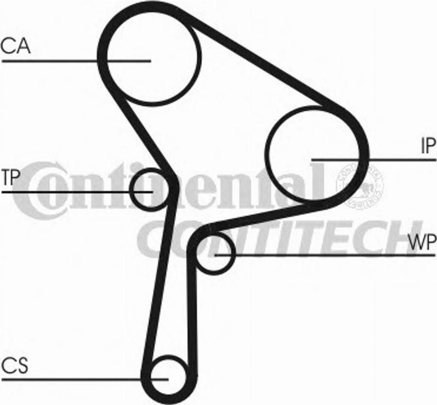 CONTITECH CT1025WP1 - --- aaoparts.ro