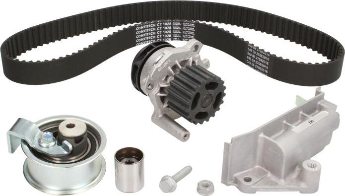CONTINENTAL CT1028WP6 - Set pompa apa + curea dintata aaoparts.ro