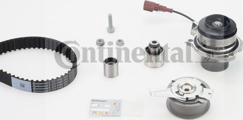 CONTITECH CT 1168 WP5 - Set pompa apa + curea dintata aaoparts.ro