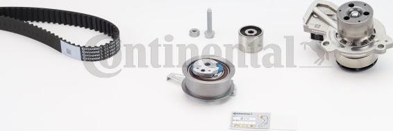 CONTITECH CT 1168 WP7 - Set pompa apa + curea dintata aaoparts.ro