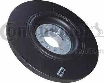 CONTINENTAL VD1025 - Fulie curea, arbore cotit aaoparts.ro