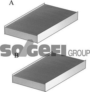 CoopersFiaam PCA8171-2 - Filtru, aer habitaclu aaoparts.ro