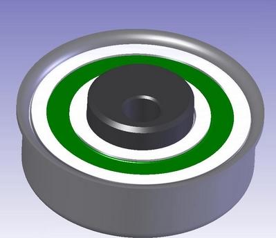 CORAM C823 - Rola intinzator,curea distributie aaoparts.ro