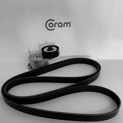 CORAM KTC1010 - Set curea transmisie cu caneluri aaoparts.ro