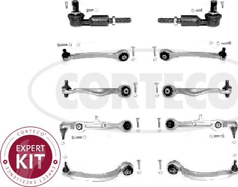 Corteco 49401202 - Set reparatie, bara stabilizatoare aaoparts.ro