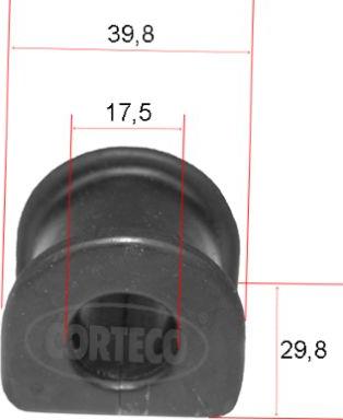 Corteco 49371775 - Cuzinet, stabilizator aaoparts.ro