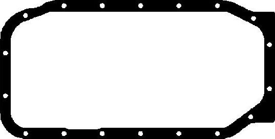 Corteco 028157P - Garnitura baie ulei aaoparts.ro