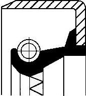 Corteco 12011389B - Simering, ax cu came aaoparts.ro