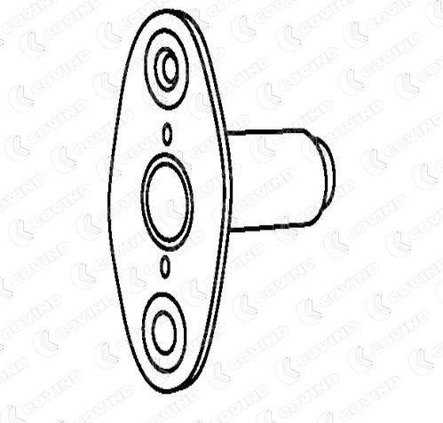 CARRO 074307823 - Ghid, buton de inchidere aaoparts.ro