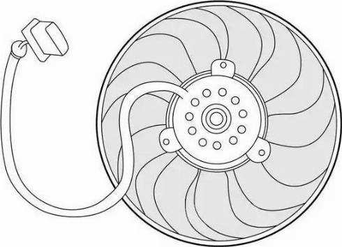CTR 1209651 - Ventilator, radiator aaoparts.ro