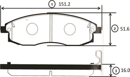 CTR GK0583 - Set placute frana,frana disc aaoparts.ro
