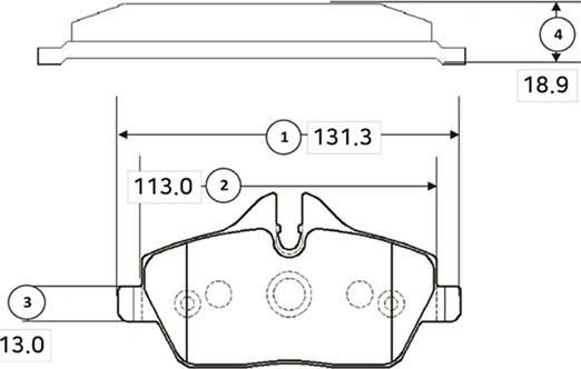 CTR GK0025 - Set placute frana,frana disc aaoparts.ro