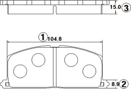 CTR GK1120 - Set placute frana,frana disc aaoparts.ro