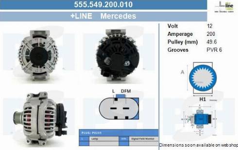 PSH 555.549.200.010 - Generator / Alternator aaoparts.ro