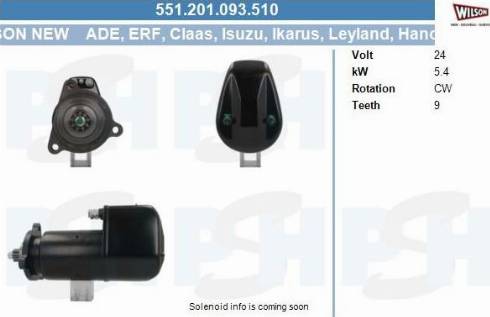 PSH 551.201.093.510 - Starter aaoparts.ro