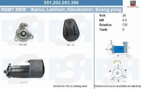 PSH 551.202.093.390 - Starter aaoparts.ro