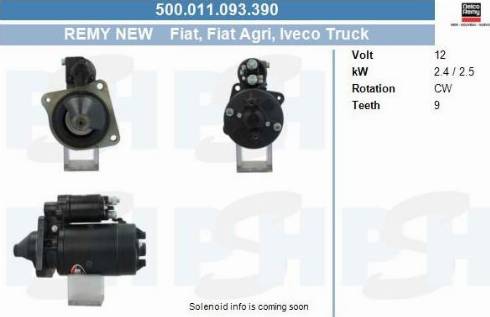 PSH 500.011.093.390 - Starter aaoparts.ro