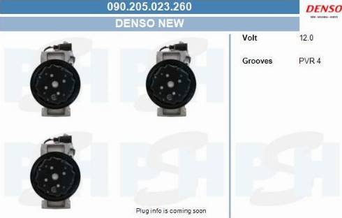 PSH 090.205.023.260 - Compresor, climatizare aaoparts.ro