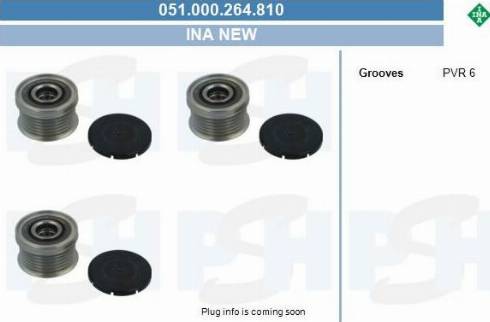 PSH 051.000.264.810 - Fulie, alternator aaoparts.ro