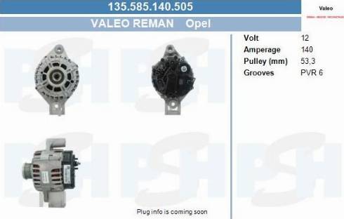 PSH 135.585.140.505 - Generator / Alternator aaoparts.ro