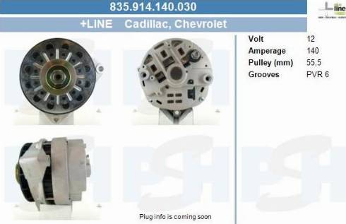 PSH 835.914.140.030 - Generator / Alternator aaoparts.ro