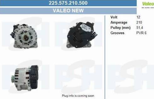 PSH 225.575.210.500 - Generator / Alternator aaoparts.ro