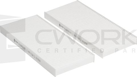 Cworks B140P0012 - Filtru, aer habitaclu aaoparts.ro